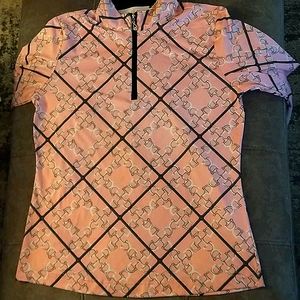 SanSoleil Long Sleeve Pullover Top Size Med